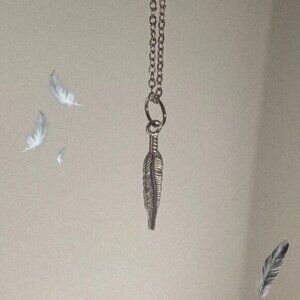 NEW feather  necklace​​